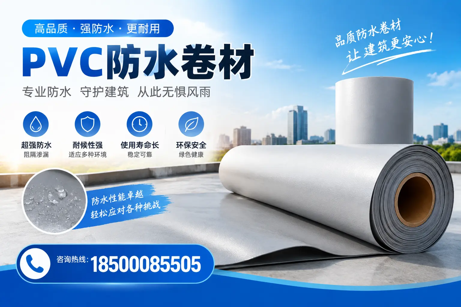 如何选择高质量的PVC防水卷材?盘锦消费者必看指南